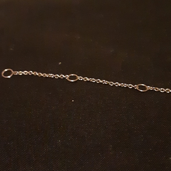 Blue & White Sterling Silver Rarities .80 Bracelet - Picture 4 of 4